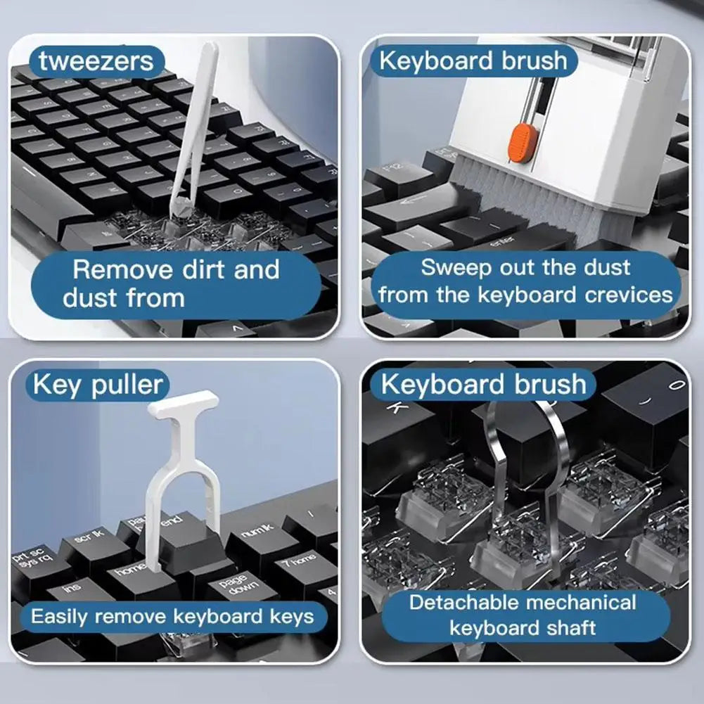 22-in-1 Electronic Device Cleaning Kit Professional Tools for iPhone AirPods Headset Keyboard Laptop Computer screen cleaning