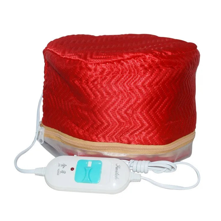 Hair Steamer Cap Electric Hair Heating Cap Thermal Treatment Hat Waterproof Self-heating Hat SPA Nourishing Hair Styling Care