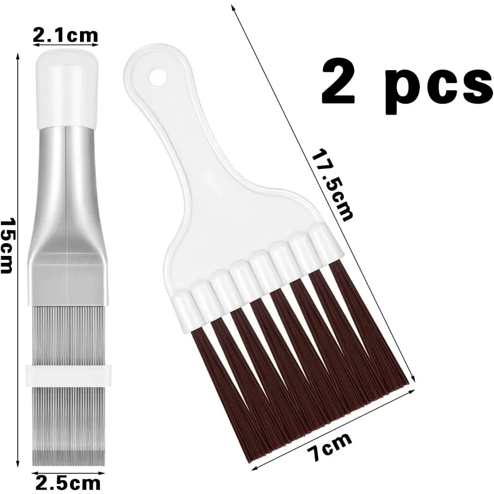 For  Cleaning Brush Condenser Dryer, Flap Comb, Refrigerator Air Conditioner, Metal Cleaning Radiator Coil Evaporator