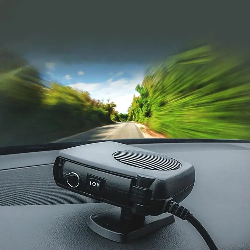 Car Heater 12/24V 150W Dryer 2 in 1 Electric Heater Cooling Fan Air Windshield Defogging Defrost Defogger Defroster Accessories