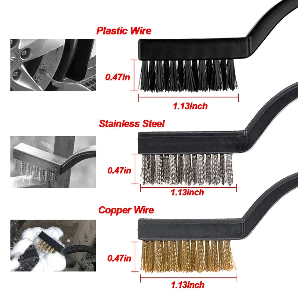 New Car Cleaning Kit Scrubber Drill Detailing Brush Set Air Conditioner Vents Towel Polisher Car Auto Detailing Tools