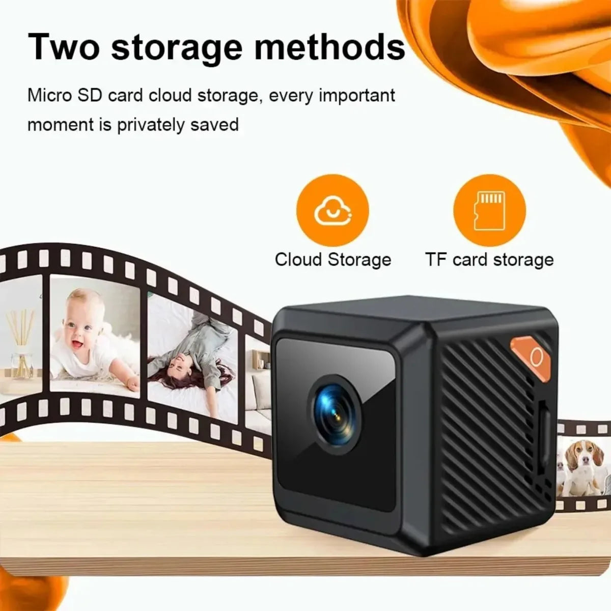 W02 1080P mini security protection home night vision surveillance Outdoor camping WIFI Subminiature smart home camera cctv video