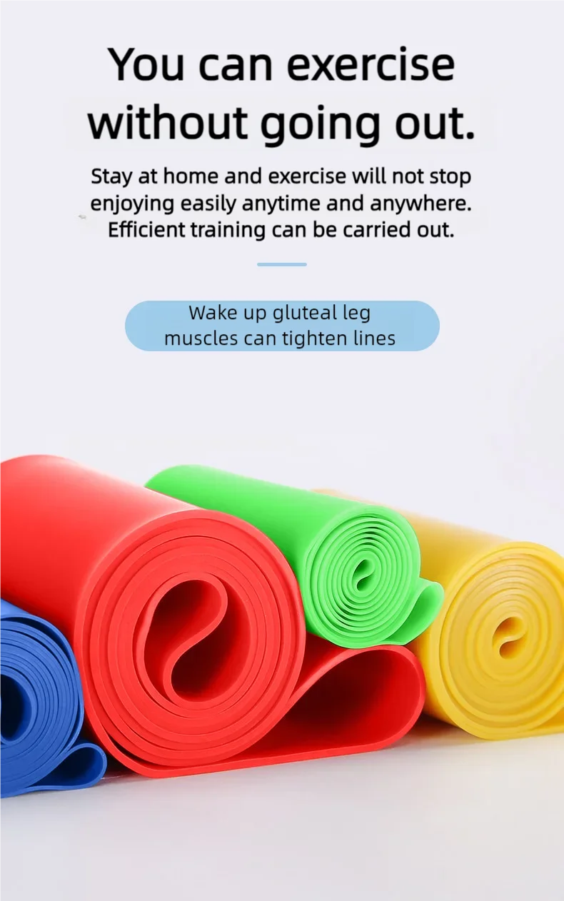 Fitness Elastic Band Resistance Band Yoga Exercise Training Gym Fitness Sports Ring Sports Crossfit Resistance Bands
