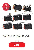 10pcs/lot Large micro switch V-15-1C25, silver point V-15-IC25 microwave oven, contact switch, copper point tact switch