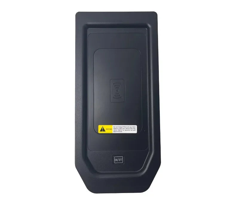 Car Wireless Charger 15w Fast Mobile Phone Charging Panel Adapter For GMC Sierra 2019-2021 Interior Product Accessories