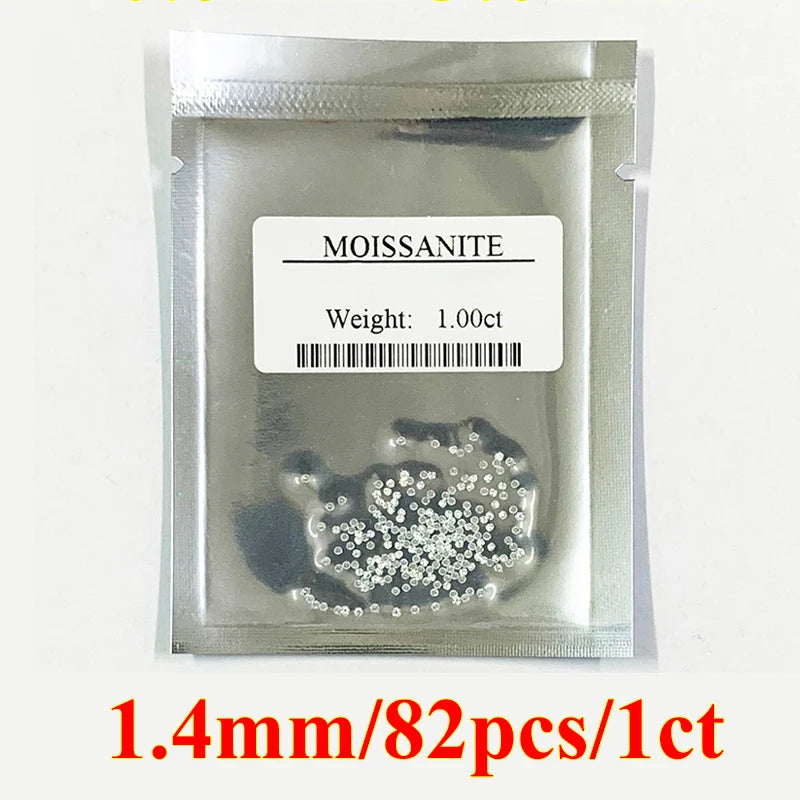 DJMAX Factory Direct Sales Moissanite Loose Stone D Color Moissanita Gemstone Lab Grown Diamond Certified Black Moissanite Stone