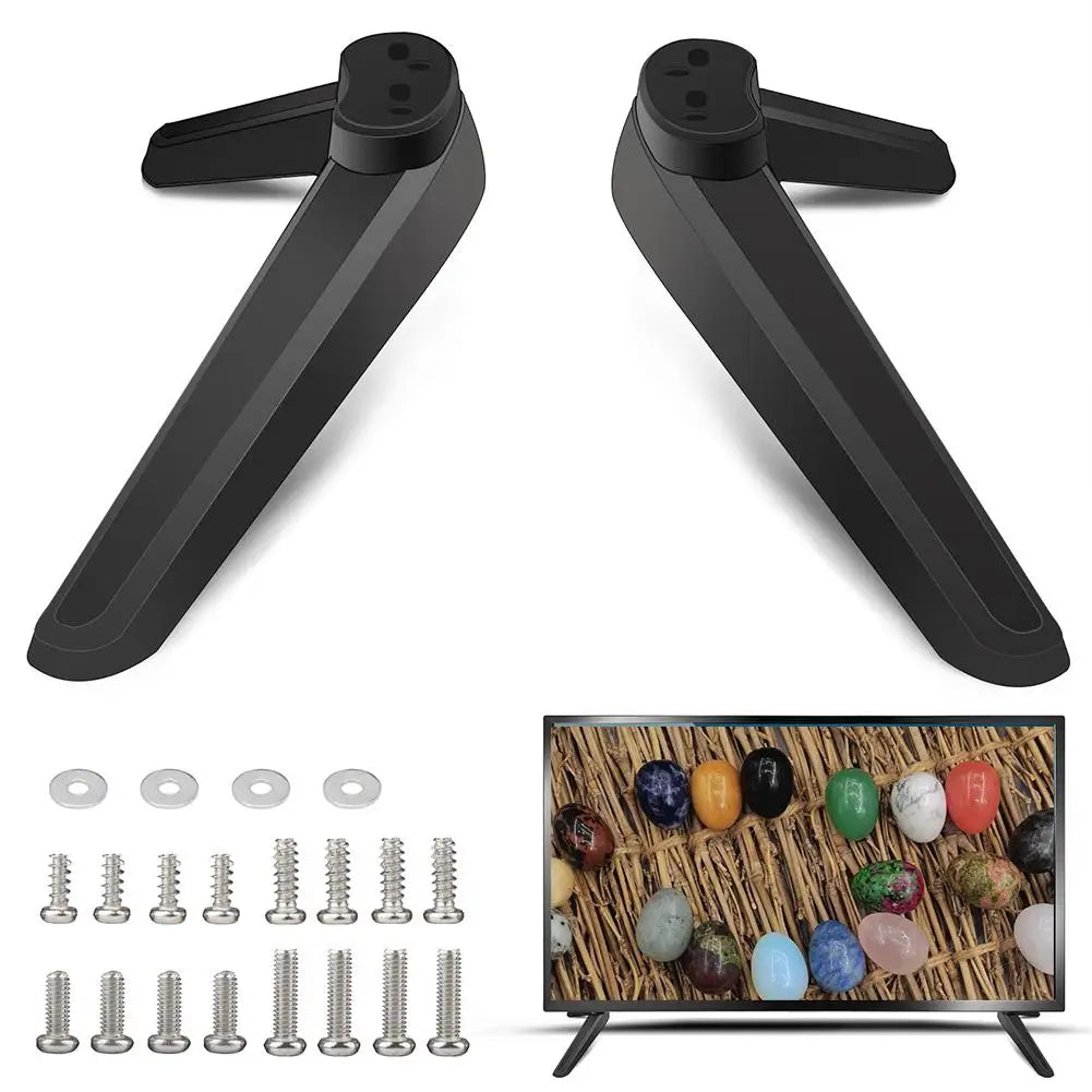 1set TV Stand Legs For 28 32 40 43 49 50 55 65 Inch TV Stand With Screws Tv Brackets Universal Tv Stand Base Holder