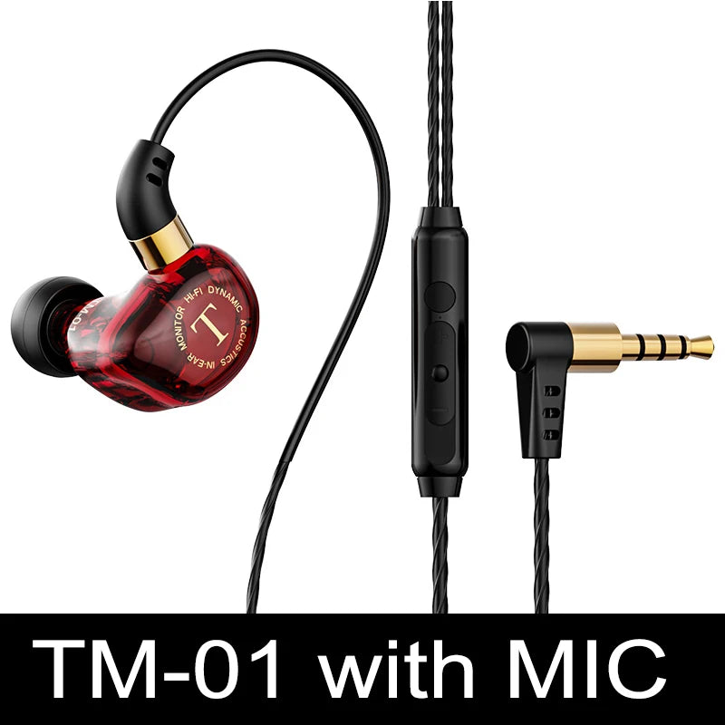 Hifi Wired Earphone Bass Headphones Noise Reduction Sport Earphones 3.5mm Wired Gaming Headset for Redmi Note 8 Umidigi A5  Pro