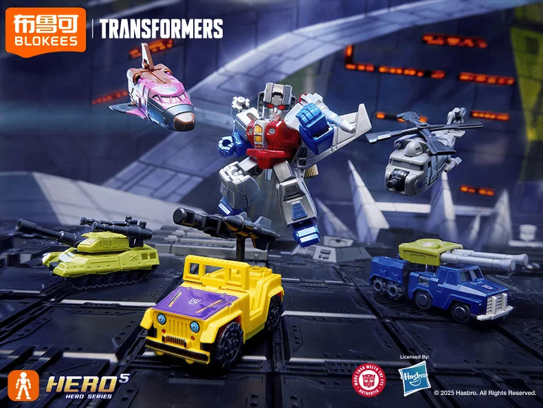 Blokees Transformers One Galaxy Version 9 Blind Box Set Collectible Movable Models Unicron Megatron Arcee Assembled Model