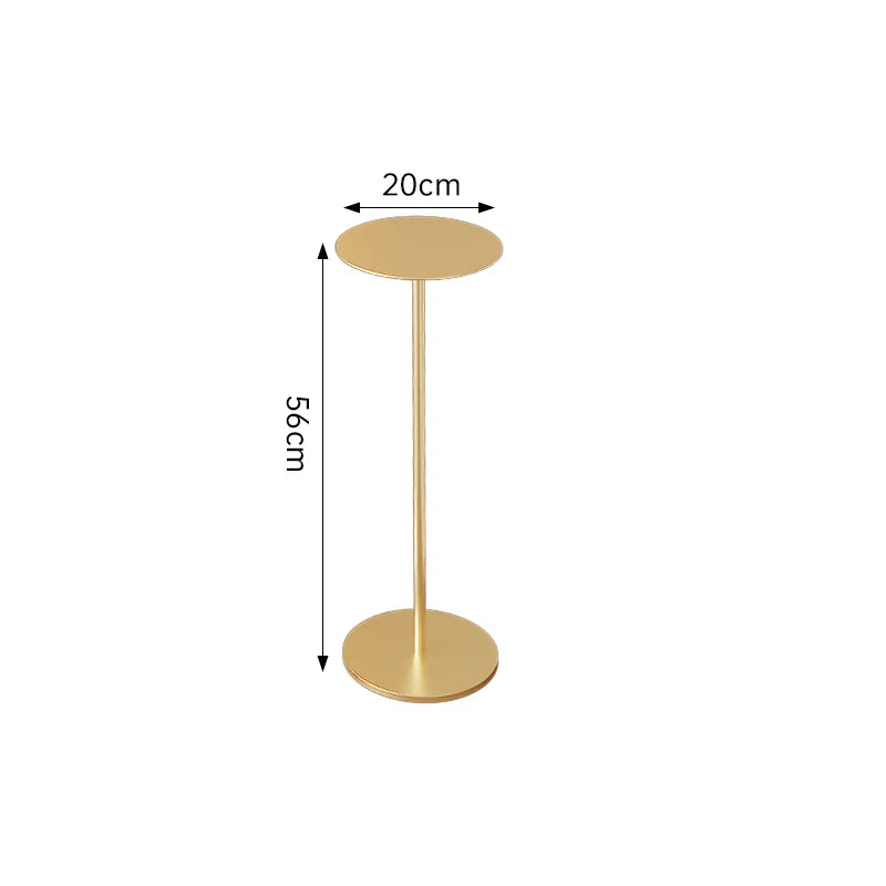 Corner Side Table for Living Room Narrow Sofa Gap Mini Coffee Table Outdoor Small Side Desk