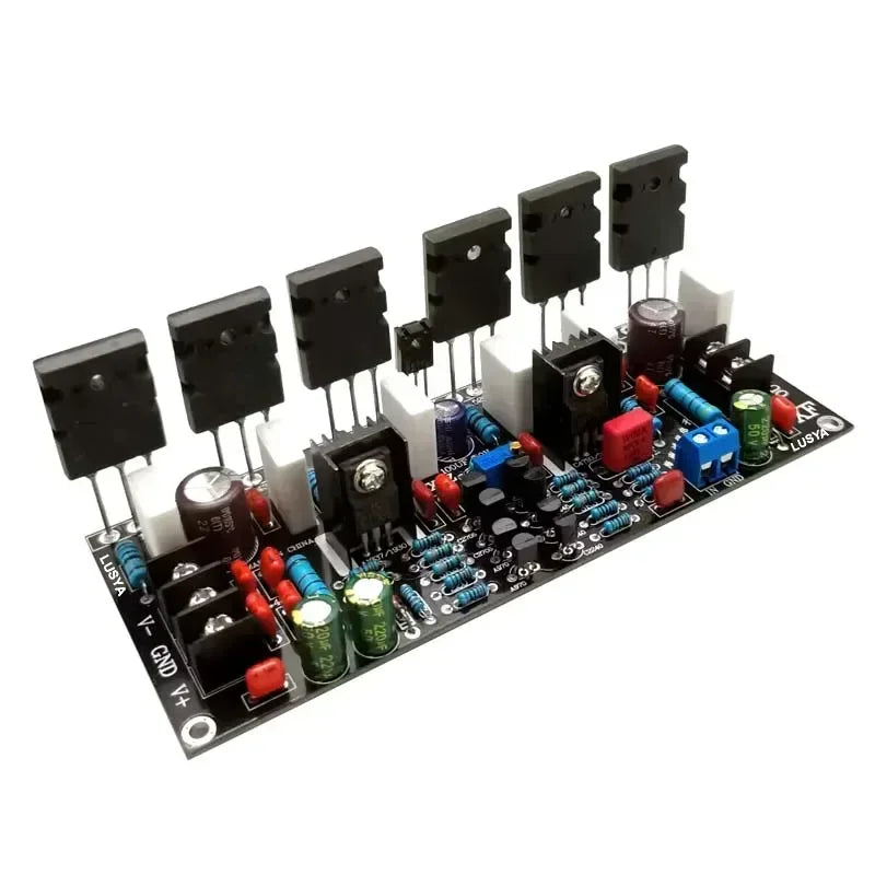 100W 200W 300W 400W 500W 2SC5200 + 2SA1943 1943 + 5200 Tube High Power Amplifiers HIFI Audio Amplifier Board