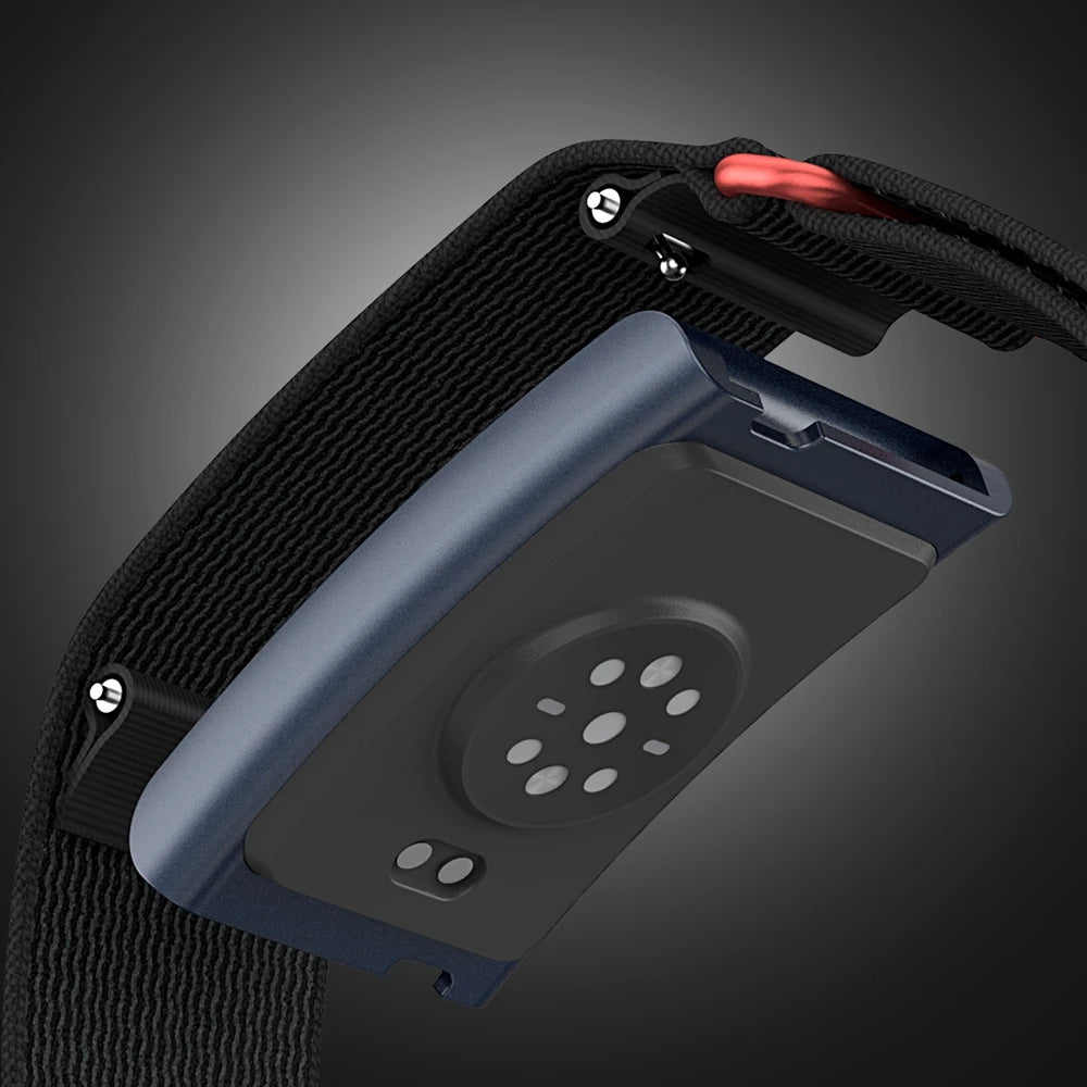 Bicep/Wrist Band For Amazfit Helio Strap Fitness Tracker Long Breathable Adjustable Nylon Strap for Arm/Ankle Wearing