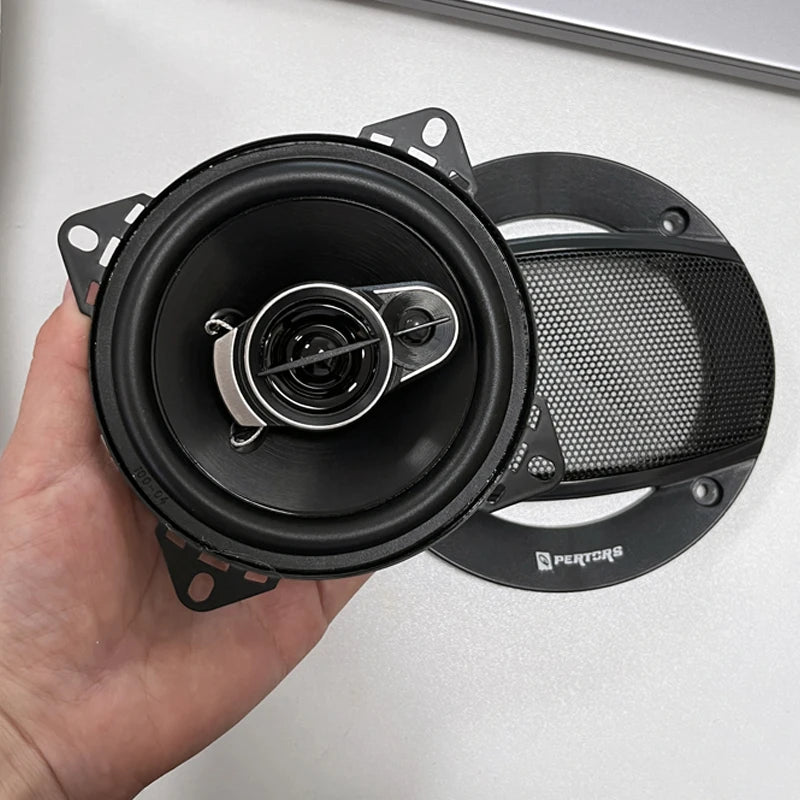 2pcs (2X280W) 560W Premium 4-Inch HiFi Car Speakers - HD Audio, 4.0 Surround, App Control, Universal Flush Mount