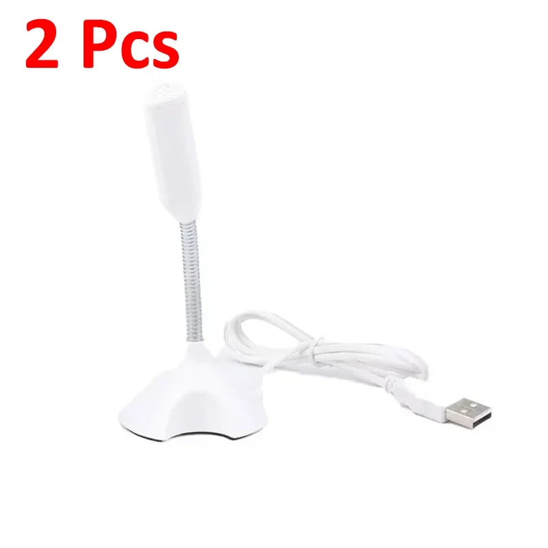 USB Microphone For Laptop And Computers Adjustable Studio Singing Gaming Streaming Mikrofon Stand Mic With Holder Desktop