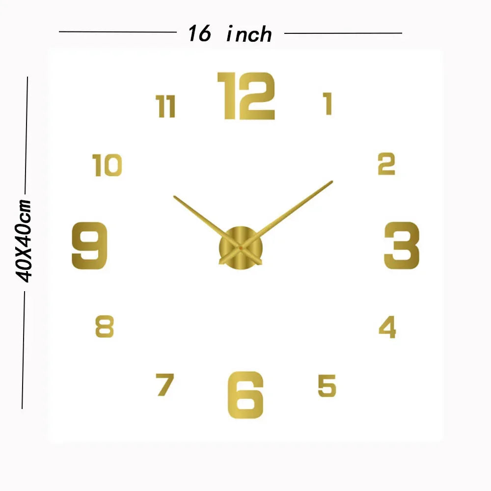 Round Wall Clock, Modern Silent 8 Inch Wall Clock, Quartz Movement Battery Powered, Decorate Home, School, Bedroom, Office