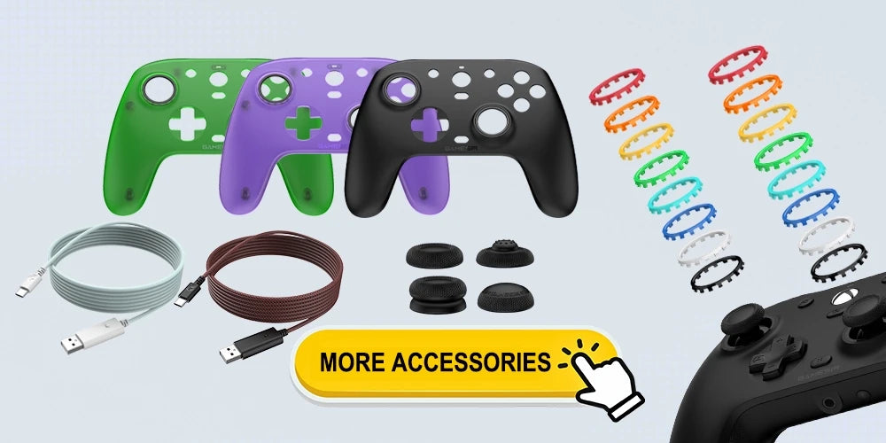 GameSir G7 Pro Xbox Series X|S Gaming Controller - TMR Sticks, Hall Effect Triggers, 1000Hz Polling, Smart Charging Station