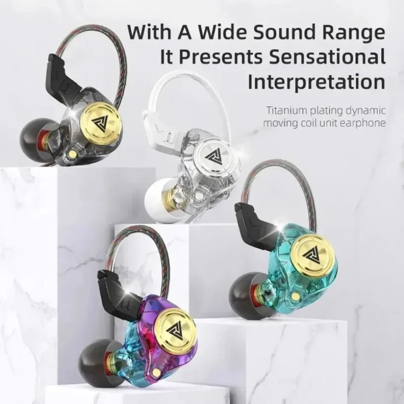 QKZ CK5 FiLe Wired HiFi Earphones