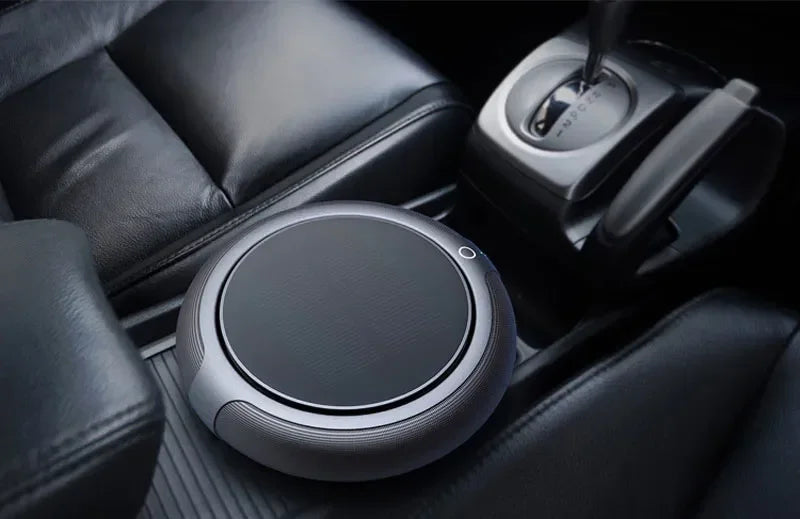 Youpin Air Purifier Solar Charging Car Ionizer HEPA Filter Ion Deodorant Car Aroma Machine Air Fresh Usb Rechargeable Home New