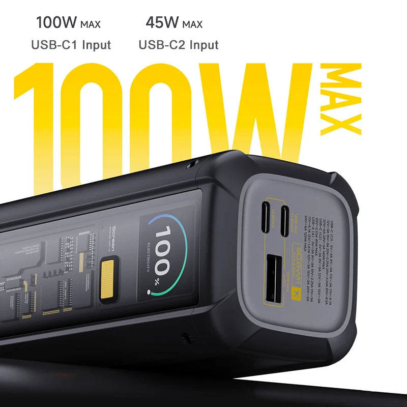 XIAOMI Power Bank 25000mAh 212W PD3.1,3‑Port Fast Charge,3C Certified,Portable External For iphone 16 15 14 13 pro Laptop Tablet