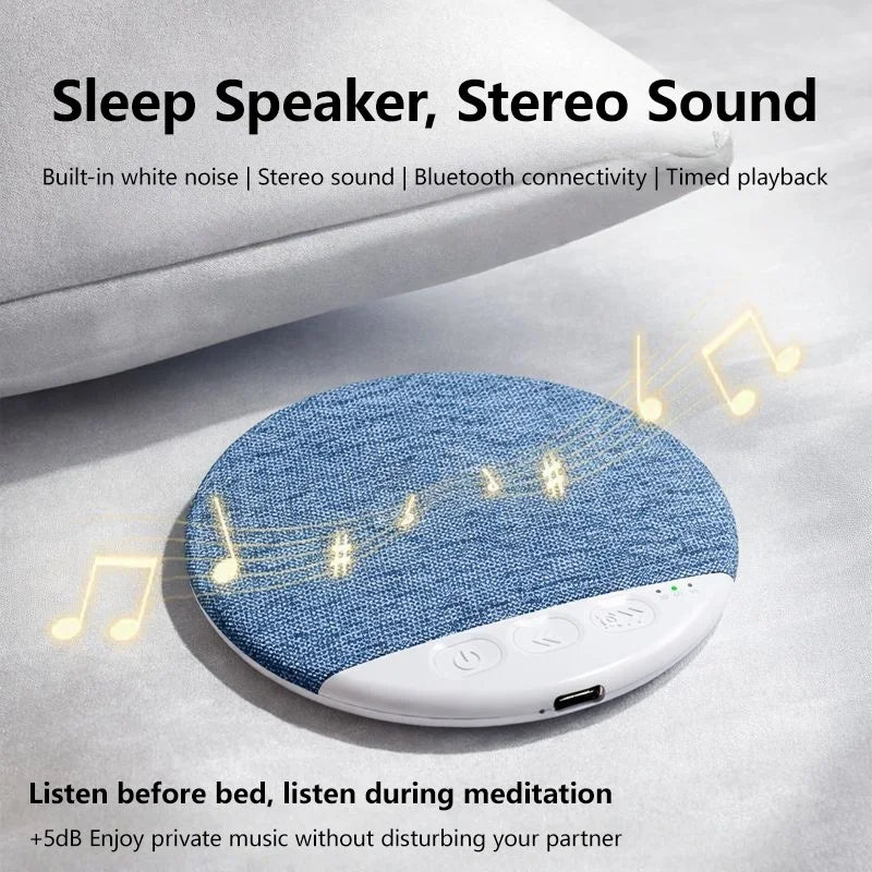 Sleeping Bluetooth Speaker Nature Sound White Noise Soundbar Wireless MP3 Music Player Ultra Thin Timed Shutdown Audio Pla New