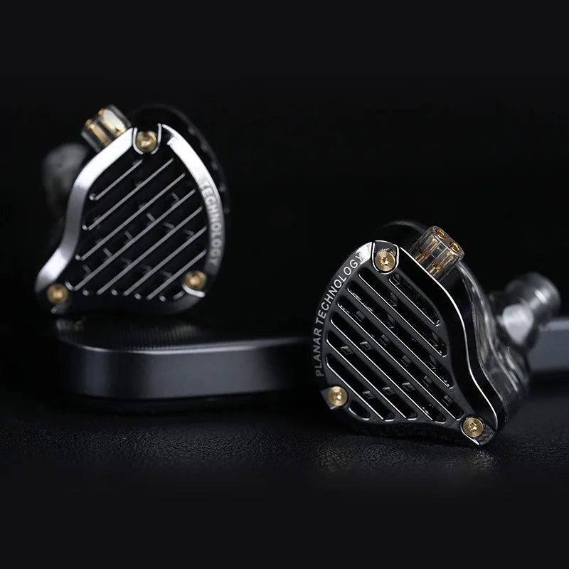 KZ PR3 13.2MM Planar Driver In Ear Wired Earphones HiFi Bass Earbuds