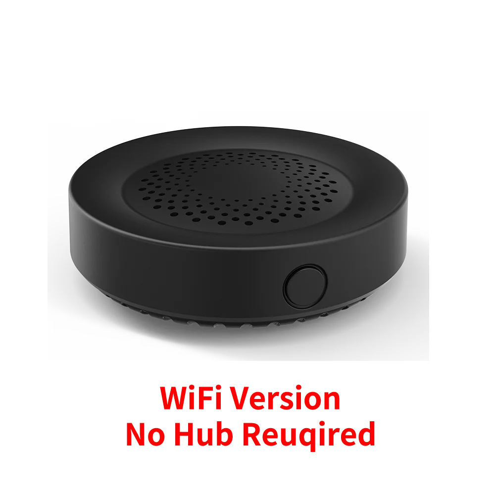 Tuya Zigbee WiFi Smart Siren Alarm 100db Speaker For Smart Home Security Works With SmartLife Alexa Yandex