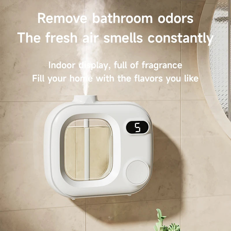 Automatic Aromatherapy Diffuser Air Freshener Deodorant Spray for Family Bedroom Toilet - Fragrance Sprayer Machine