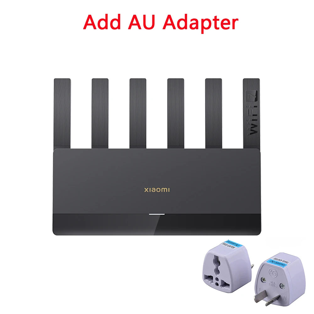 Xiaomi BE6500 Router Quad Nucleus 6500Mbps 2.5G Ethernet Port Dual Frequency 2.4/5GHz 6 Independent Signal Amplifiers Mesh Wifi7