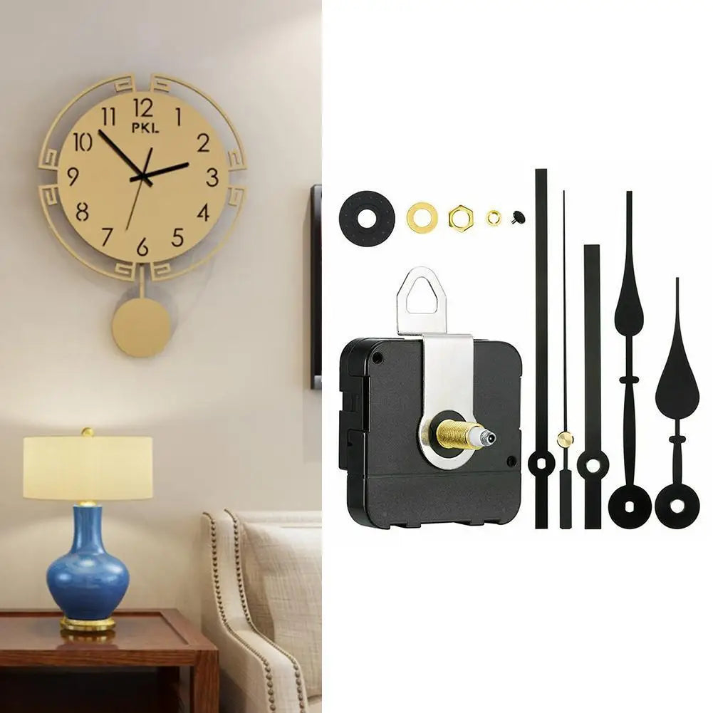 Clock Mechanism Silent Quartz Movement Machine Wall Hands Pointer Set Clockwork Table Hanging DIY Quartz Watch Repair Parts