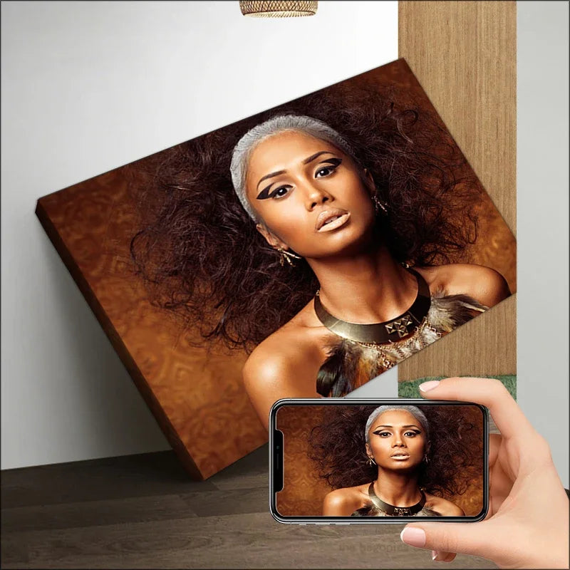 Custom Photos Wall Art with Your Photos Decor Paintings Personalised Gifts Custom Posters Canvas Prints in Any Size Wood Frame