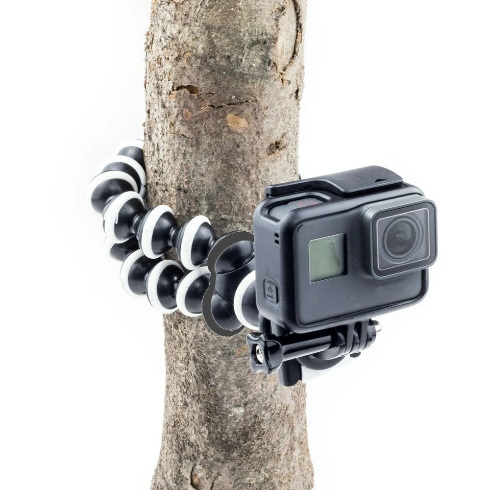 Octopus Flexible Tripod Mount Stand for GoPro Hero 12 11 10 9 8 7 6 5 4 3 Action camera Sjcam Top DJI action