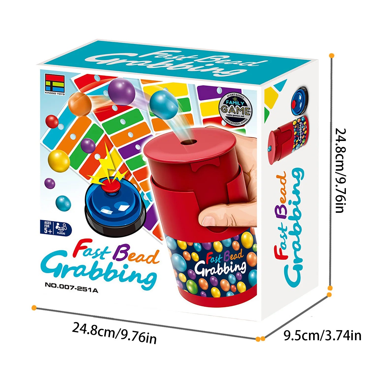 Children's colorful ball games, family gatherings, two person interactive decompression entertainment board game toys