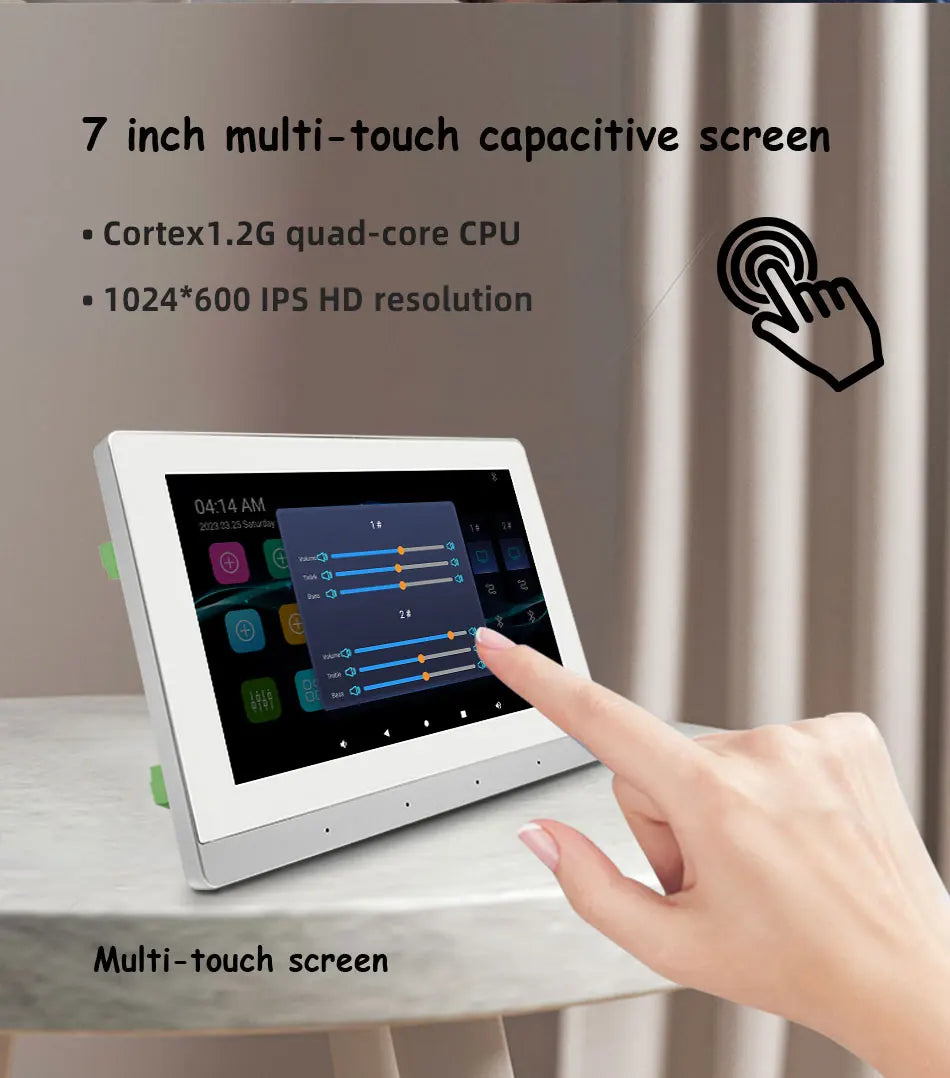 Smart Audio System Home Theater Sound Amplifier Wall Screen WiFi Bluetooth Amp Full House Speaker Setup 6INCH Ceiling Speakers
