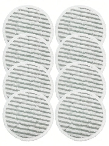 8 Packs Replacement Steam Mop Pads for Shark S7020 S7000 S7001 S7201 Steam & Scrub All-in-One Scrubbing Mop Accessory Parts
