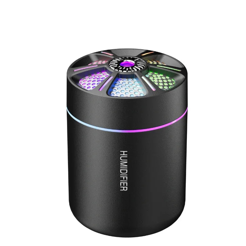 180ML Mini Air Humidifier USB Electric Aroma Diffuser Essential Oil Purifier Aromatherapy Mist Maker Lights For Car Home Bedroom
