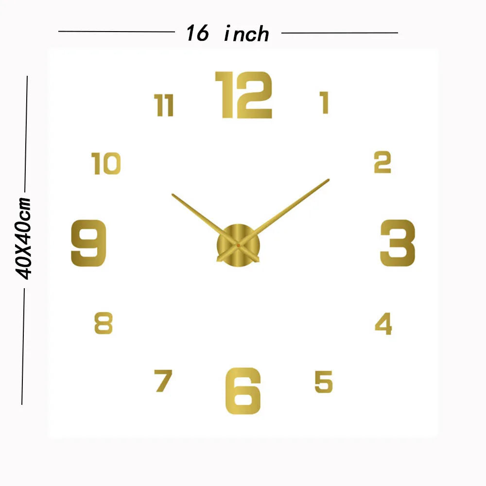 Round Wall Clock, Modern Silent 8 Inch Wall Clock, Quartz Movement Battery Powered, Decorate Home, School, Bedroom, Office