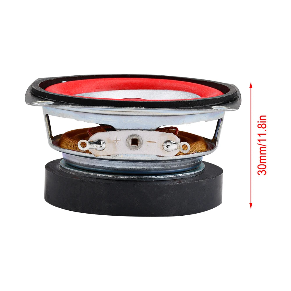 4 ohm 5W 2 inch external magnetic full range speaker 53mm square speaker DIY home theater bluetooth audio radio speaker