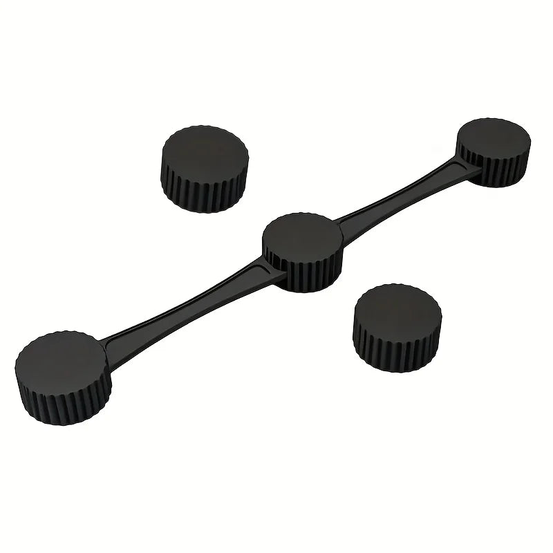 Air Fryer Magnet Silicone Buckle, Air Fryer Magnetic Silicone Clips, Parchment paper used to control the air fryer can be reused