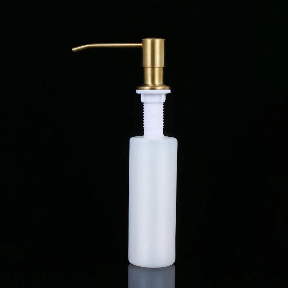 Countertop Stainless Steel Detergent Bathroom Accessories Lotion Storage Bottle Sink Soap Dispenser Kitchen Supplies