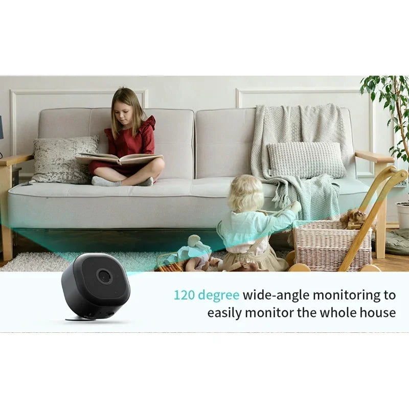 4K Smart Wireless Home Surveillance HD Camera Battery Camera Indoor Outdoor Security Monitor For Home Theft Prevention