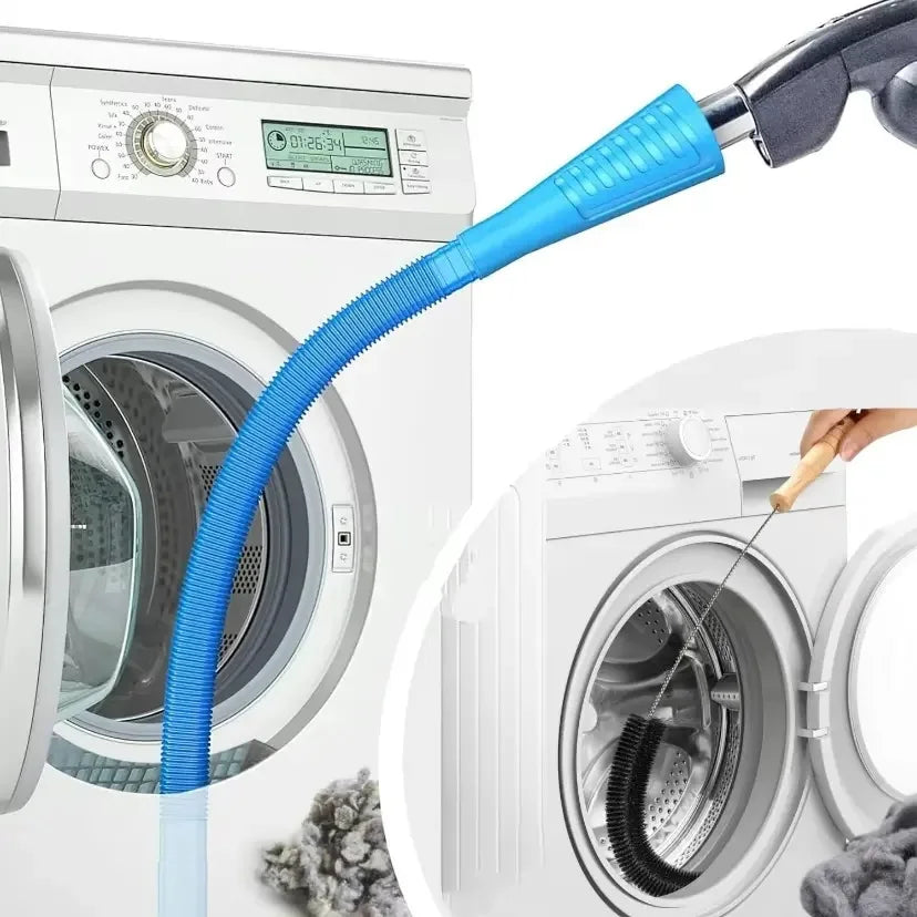 Vacuum cleaner vent cleaning kit, dryer ventilation vacuum hose, cotton lint remover