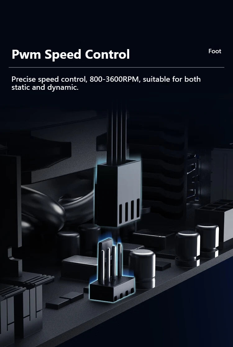 ID-COOLING IS-30I Ultra-Thin CPU Cooler Heat Sink Temperature Controlled Silent 4 Heat Pipe 3600RPM Low Profile Radiator