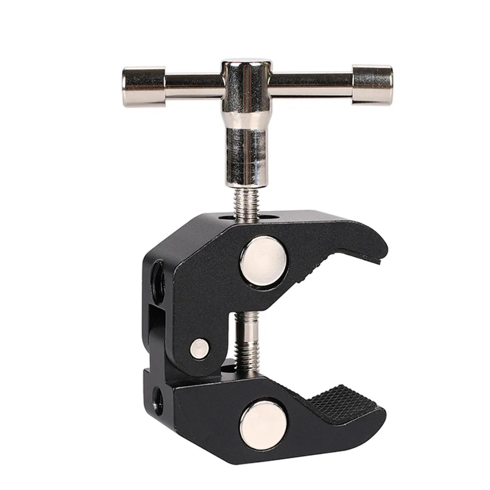 Crab Clamp Clip Multi Functional Anti Slip Adjustable Photography Equipment Accessories for Monitor LED Light Camera Bracket