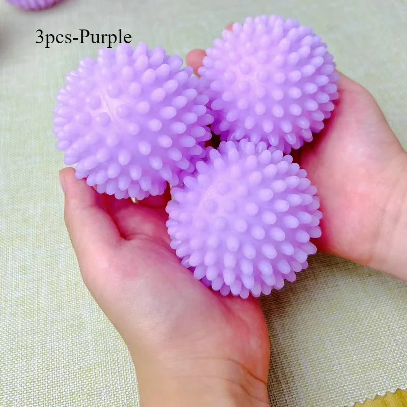 Anti-wrap laundry ball round pure white magic cleaning drum washing machine laundry dryer balls washing machine cleaner