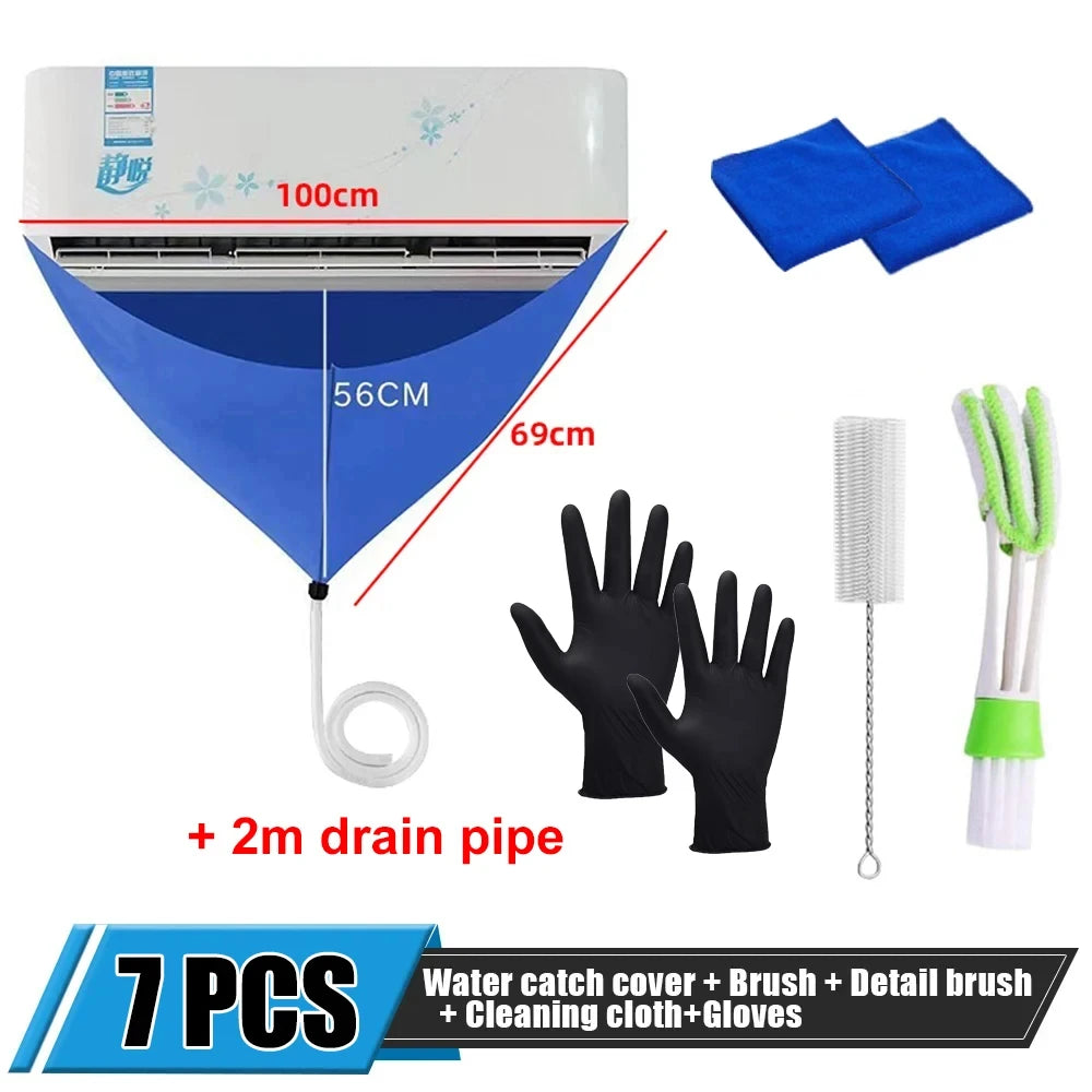Air Conditioner Cleaning Device Air Conditioner Cleaning Bag And Drainpipe AC Cleaning Waterproof Air Conditioner Cleaning Tool