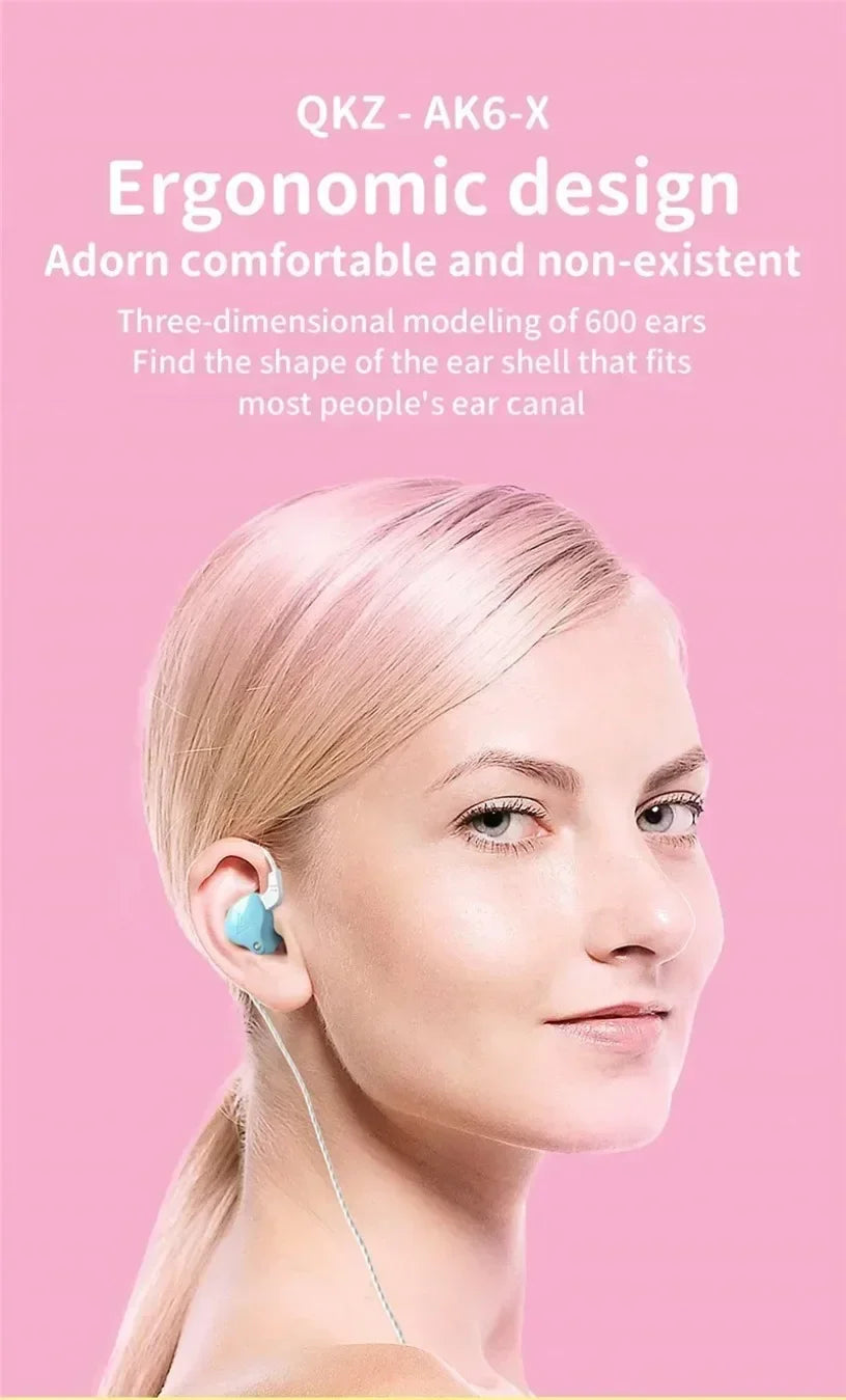 QKZ CK5 FiLe Wired HiFi Earphones