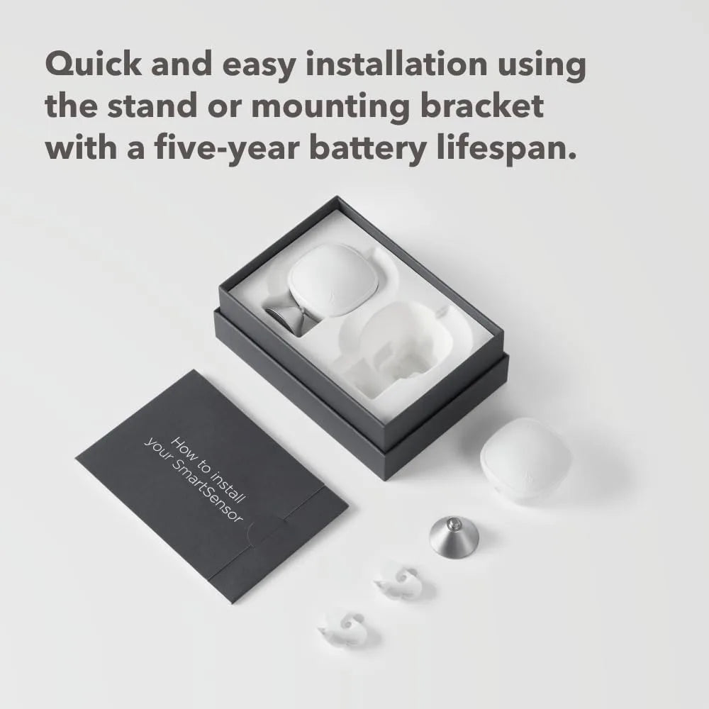 Smart Sensor 2 Pack for Home Comfort Security and Energy Savings Compatible with Smart Thermostats