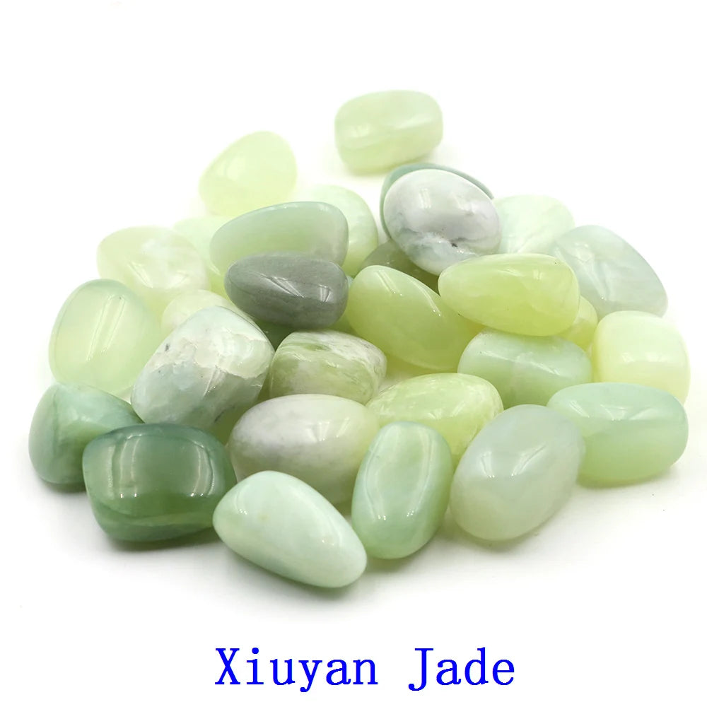 Natural Tumbled Stones Crystals Tumbled Polished Rock Gemstone Specimen Energy Mineral Aquarium Garden Home Decor Bulk Wholesale