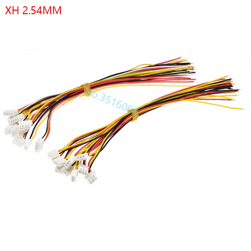 10Pcs 1.0 1.25 1.5 2.0 2.54 Sh/Jst/Zh/Ph/Xh 1.0mm 1.25mm 1.5mm 2.0mm 2.54mm Female Plug Connector With Wire 2/3/4/5/6/7/8/P Pin