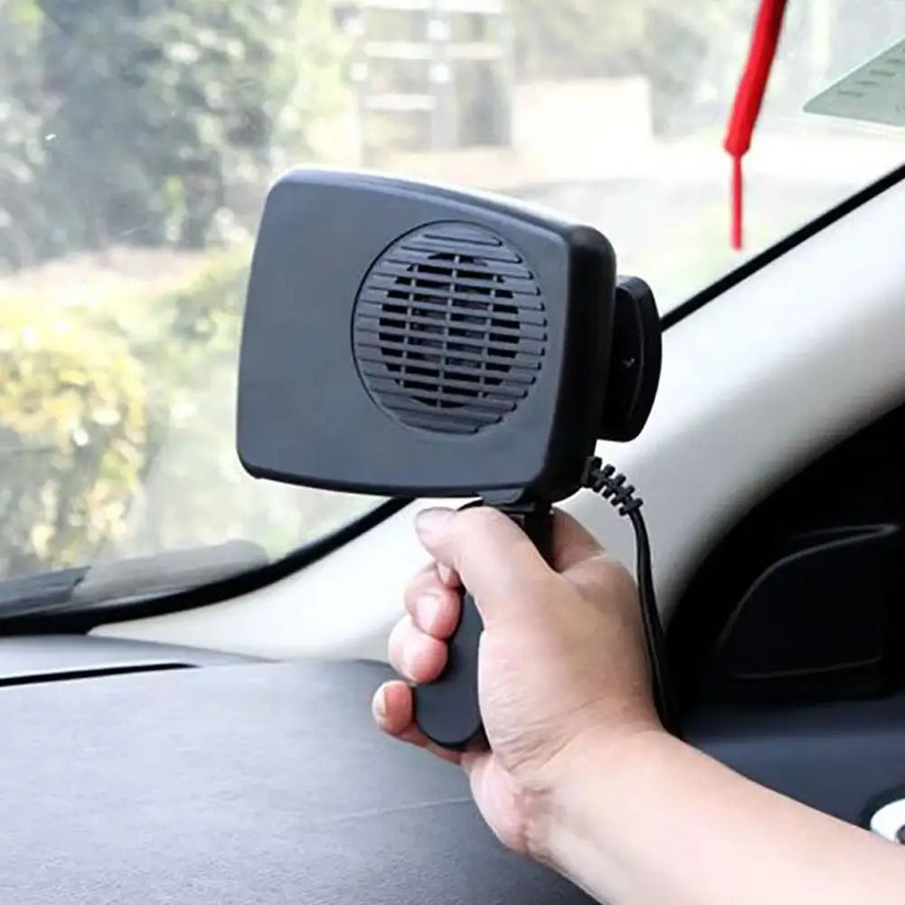Car Heater 12/24V 150W Dryer 2 in 1 Electric Heater Cooling Fan Air Windshield Defogging Defrost Defogger Defroster Accessories